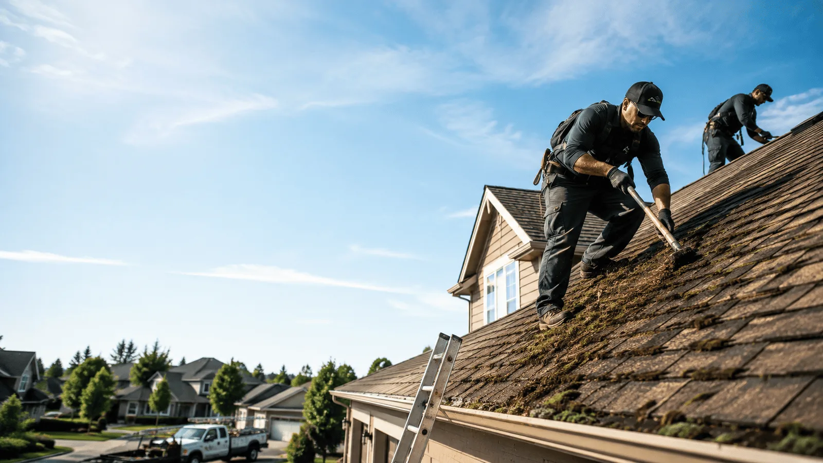 Roof Moss Removal in Highmore, SD near me